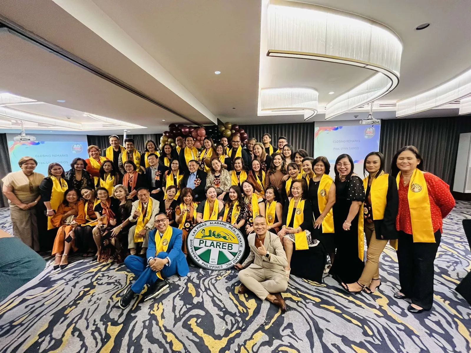 PLAREB members at a General Membership Meeting