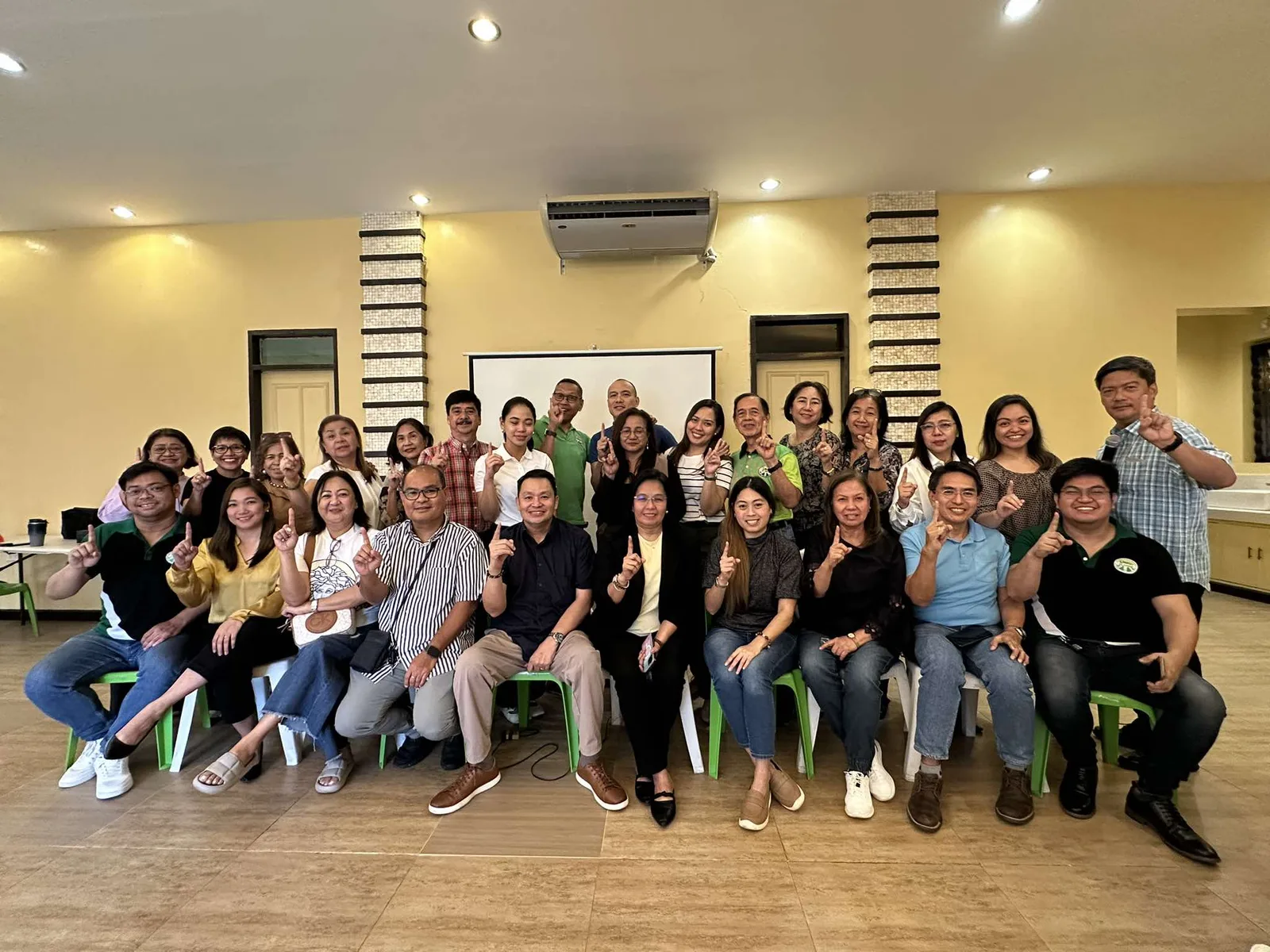 PLAREB members at an MLS session