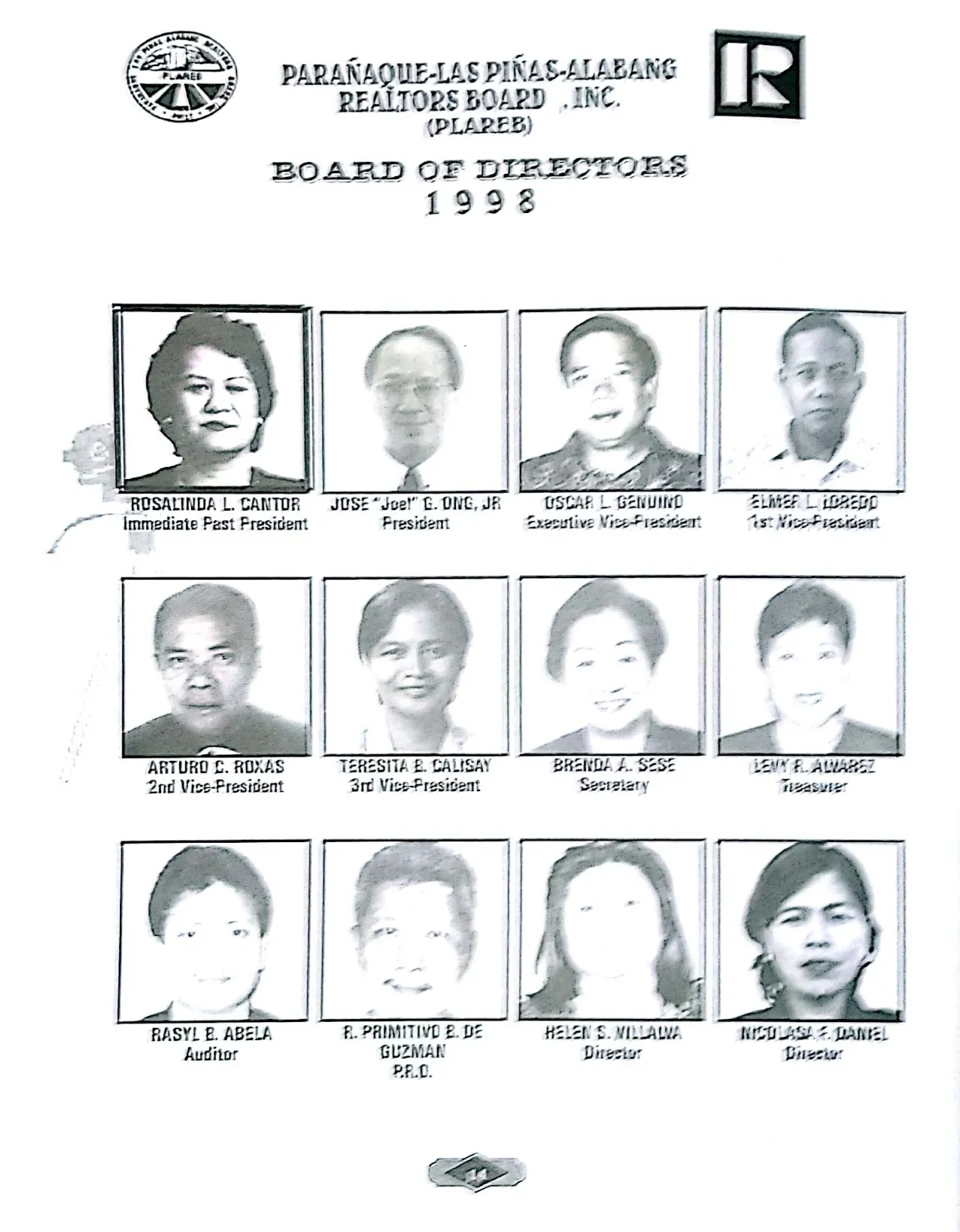 Board of Directors 1998