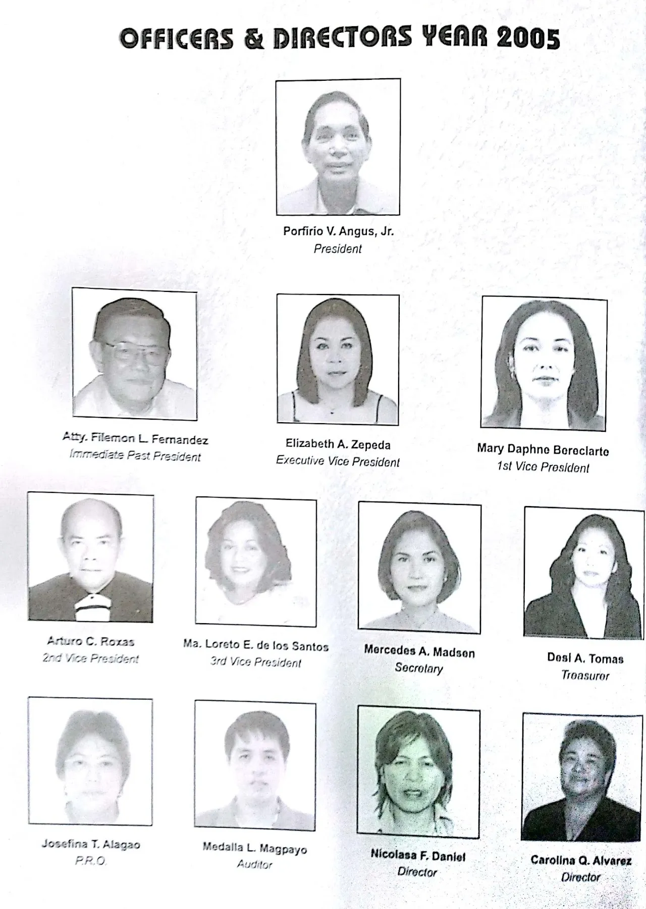 Board of Directors 2005