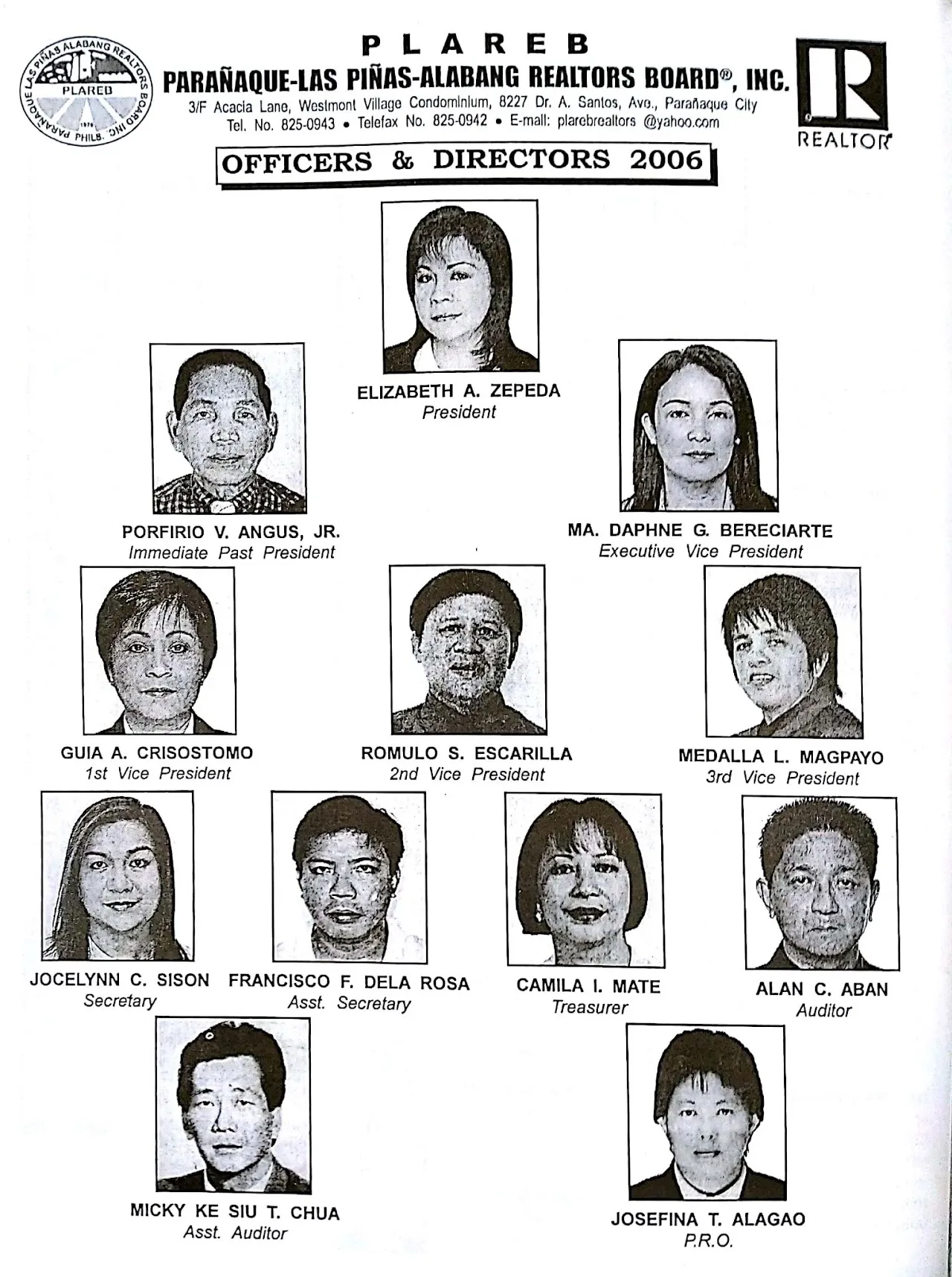 Board of Directors 2006