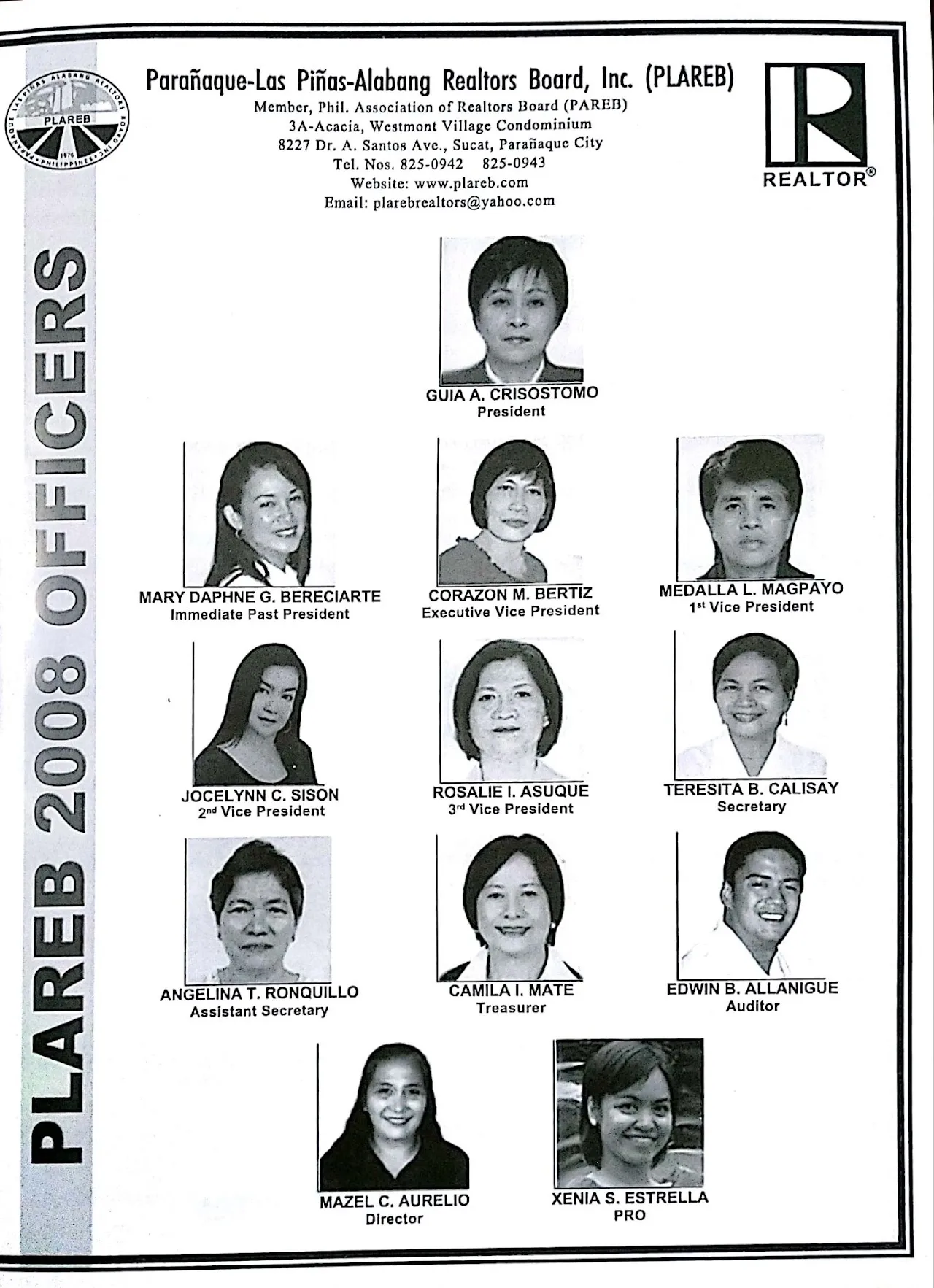 Board of Directors 2008